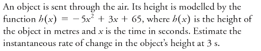 - x - x- 1 C. h(x) - -x'+9 b. g(x) =