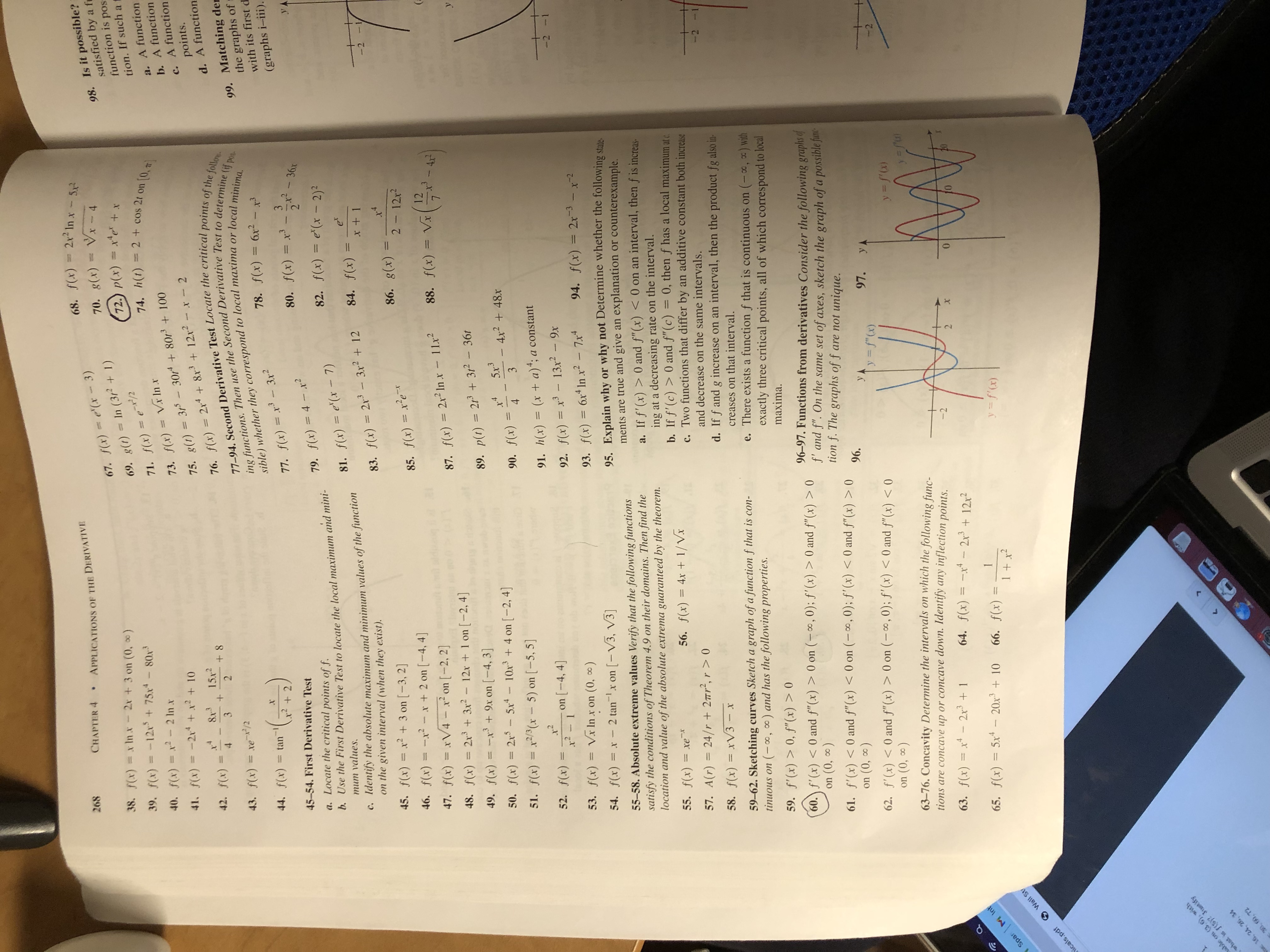 possible for a function to satisfy f(x) > 0, f'(x) > 0,