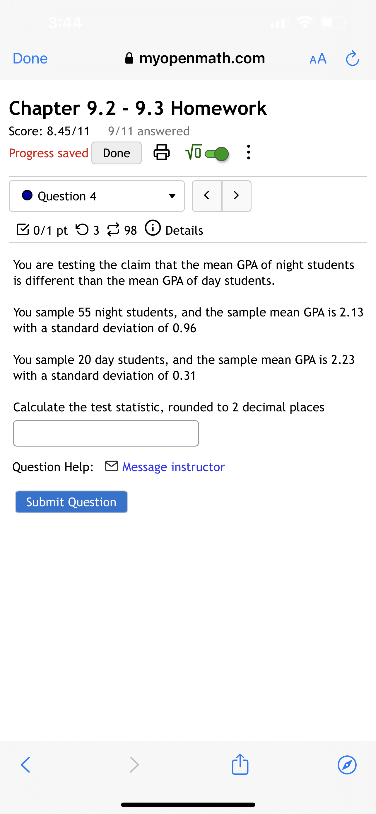 area were selected and 56 identified as a "dog person." Find the
