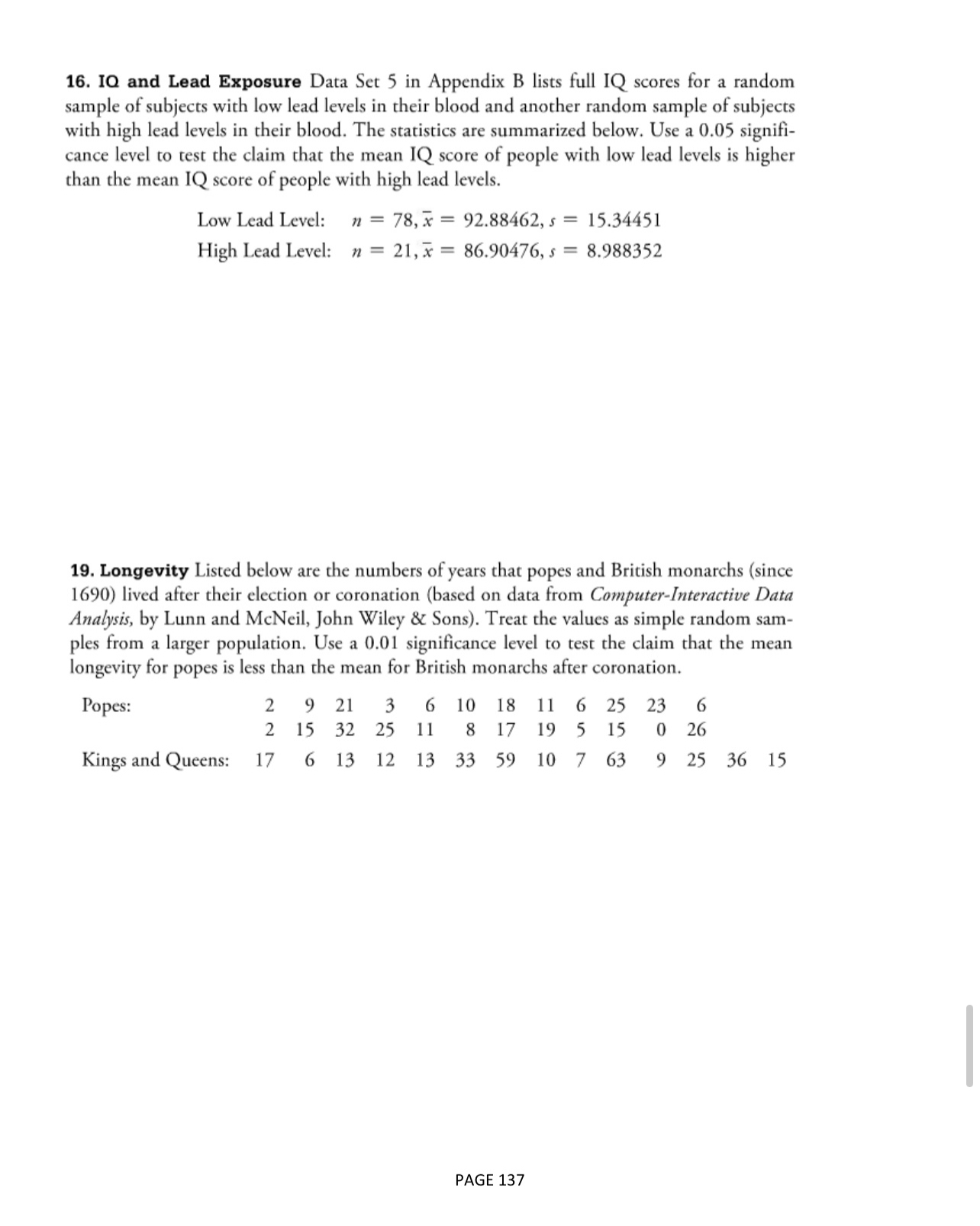 Due Date: Math 34 This Lab is to be worked in the
