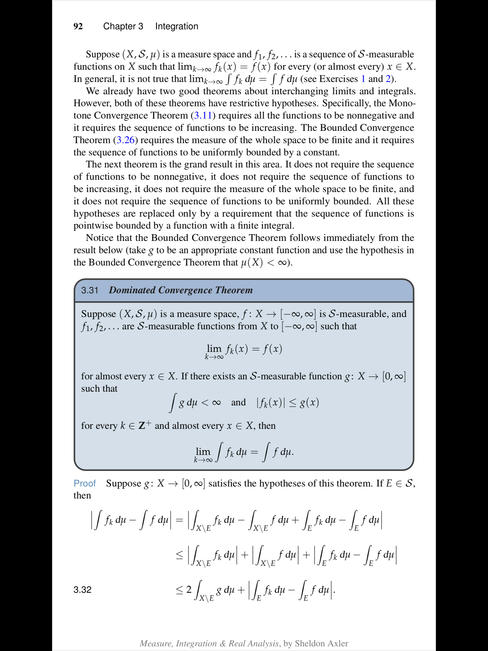 the proof of case 2. Riemann Integrals and Lebesque Integrals We can
