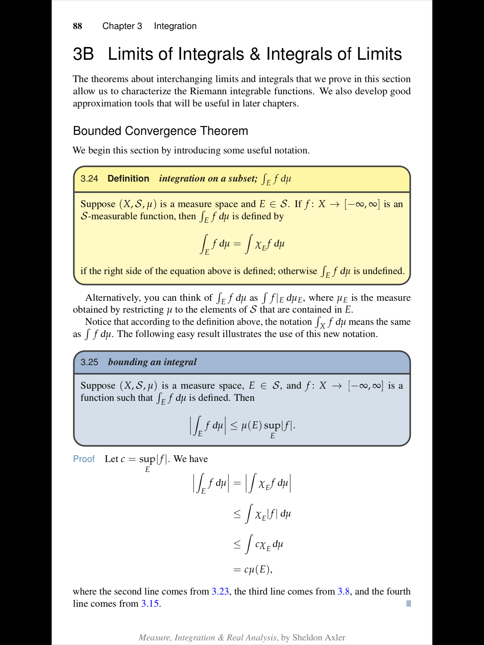 now use the tools we have developed to characterize the Riemann integrable