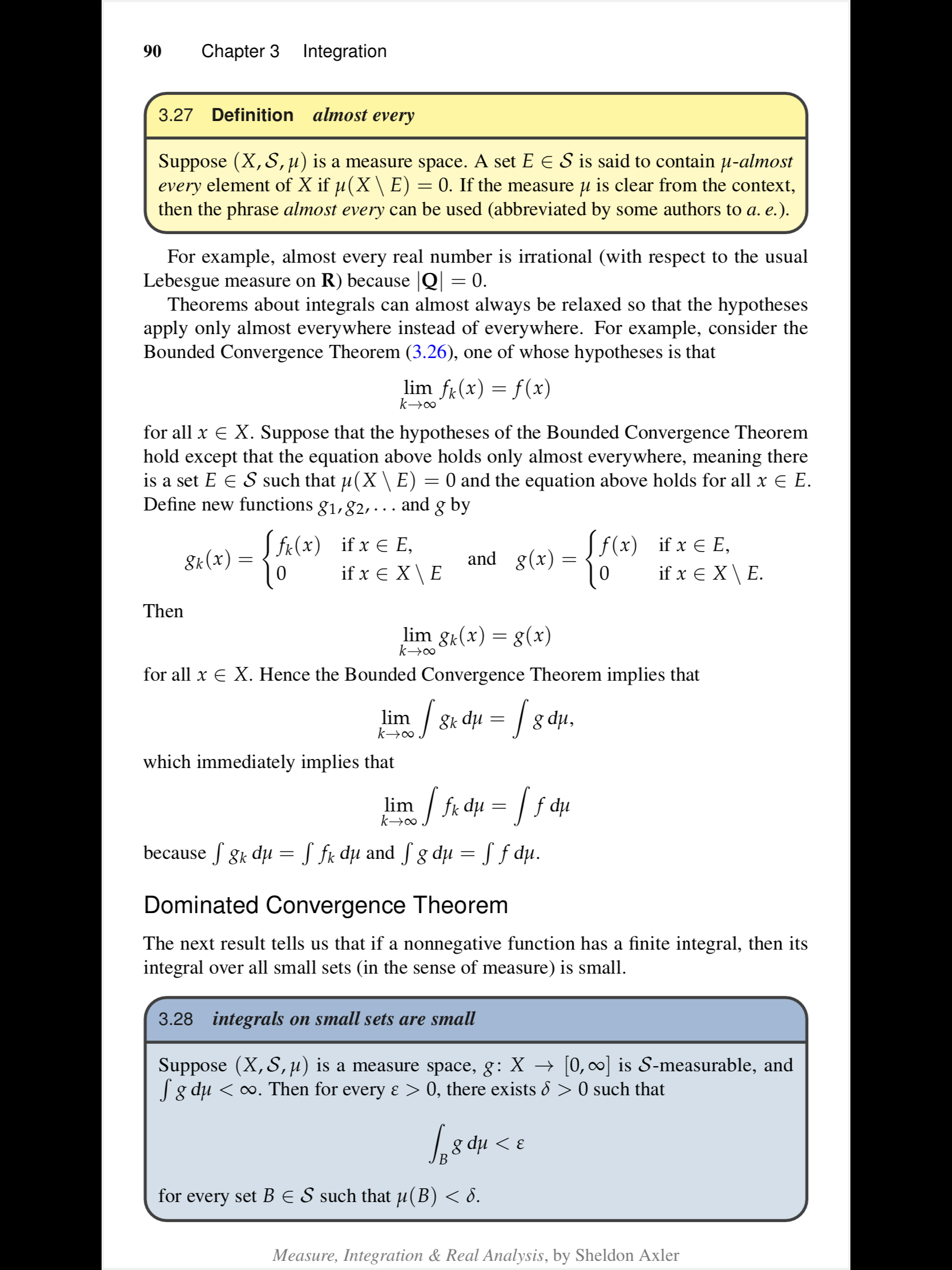 0. Then y(E) 0, there exists a step function g E L'(R)
