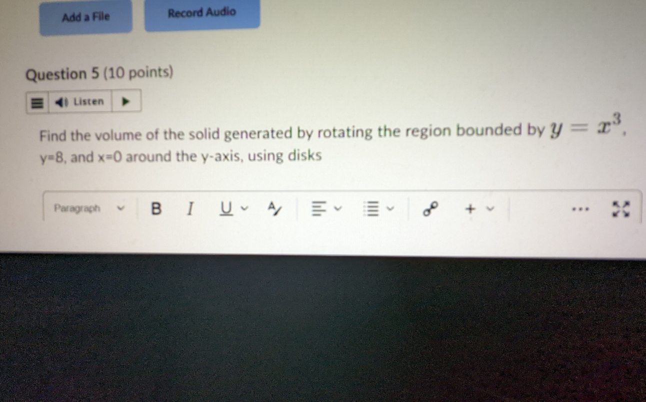 please help me solve this question Add a File Record Audio