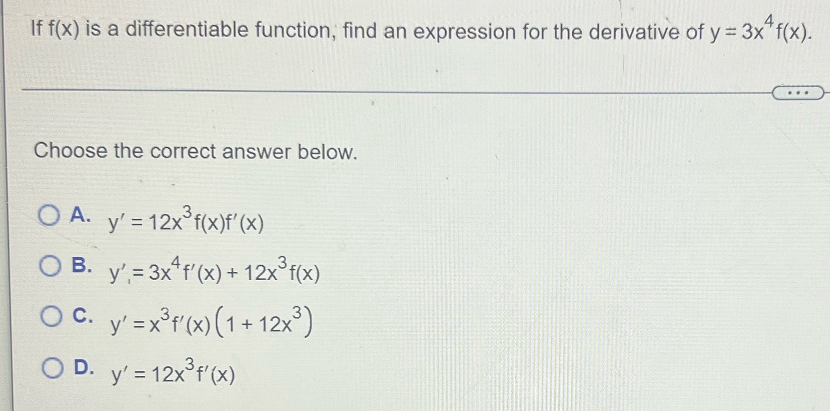  Please solve and explain If f(x) is a differentiable function, find