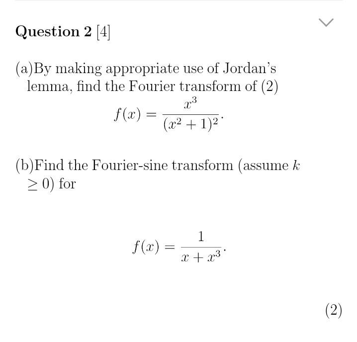  Question 2 Question 2 [4] (a) By making appropriate use of