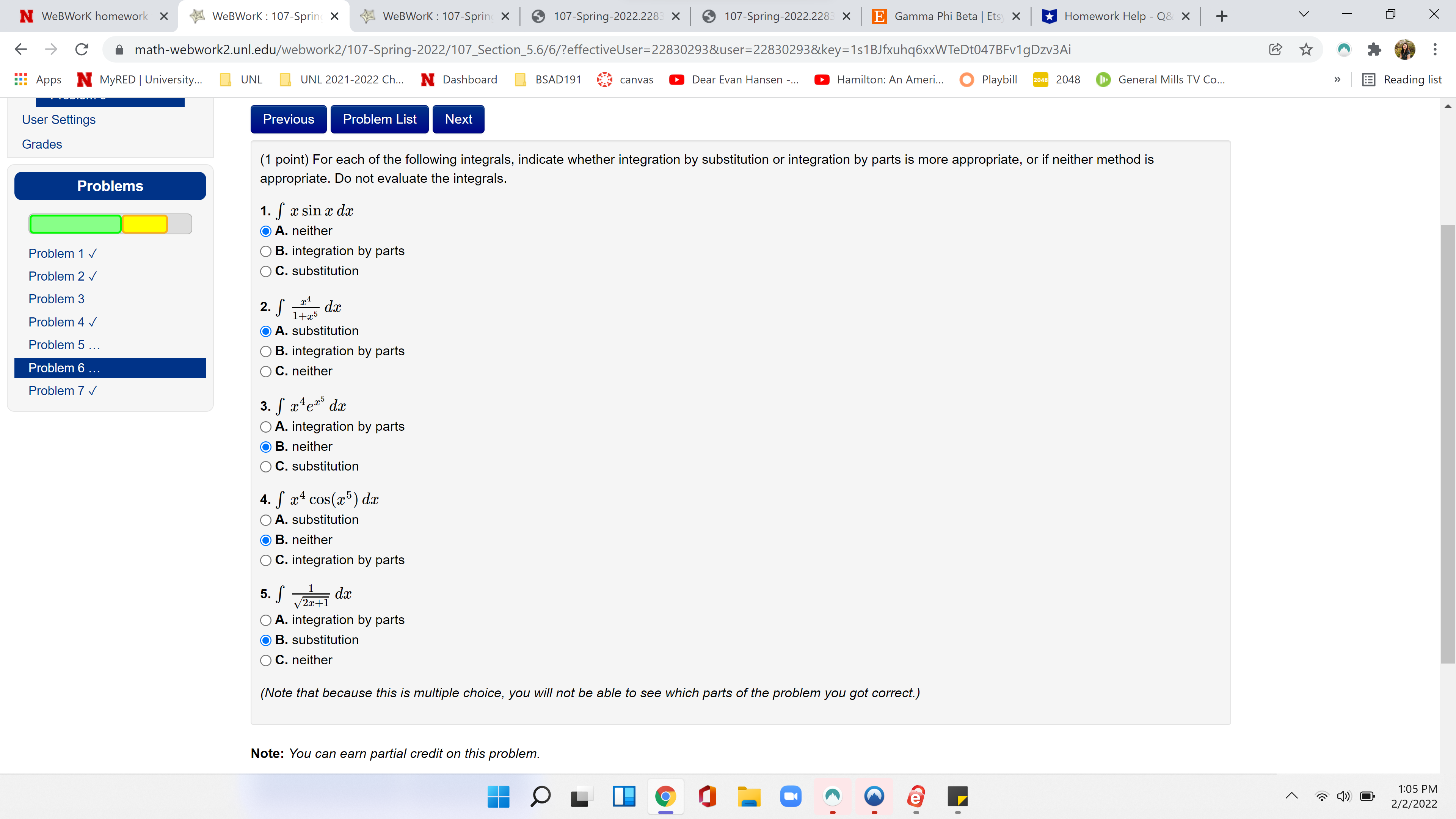 TV Co... > > Reading list WeBWork MAA Logged in as 22830293.