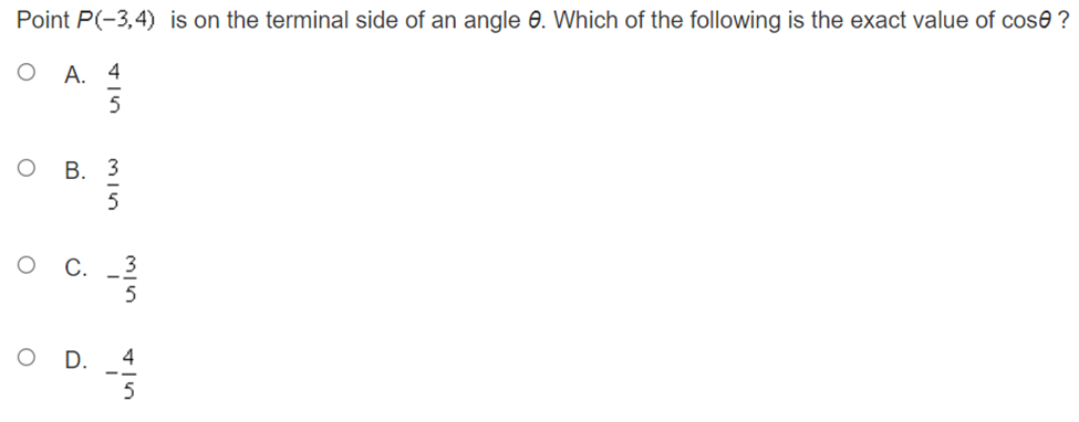 A = 0.4 ? O A. 0.2 O B. 0.4 O C.