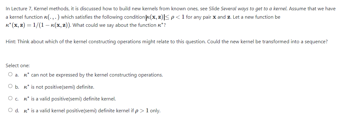 think about efficient ways to compute the inner product (@505), d)(x)) o