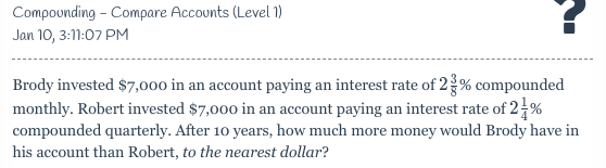 the value of f (7.5), to the nearest hundredth.Exponential from Two Points