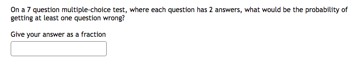 a 1 on the die and flipped heads on the coin. {I