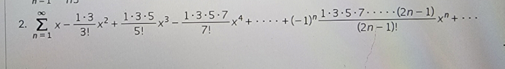  please solve 2. Ex - 1 . 3 X 1 .