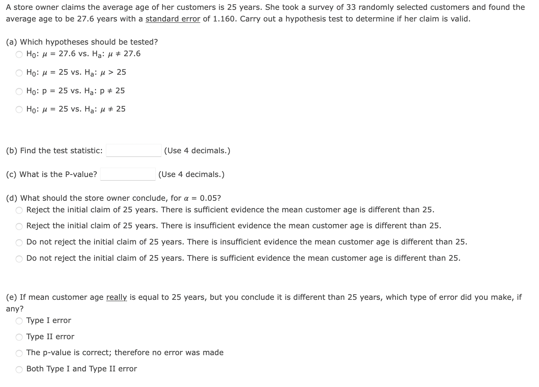 distribution would be appropriate to use here. (cl) What is the center