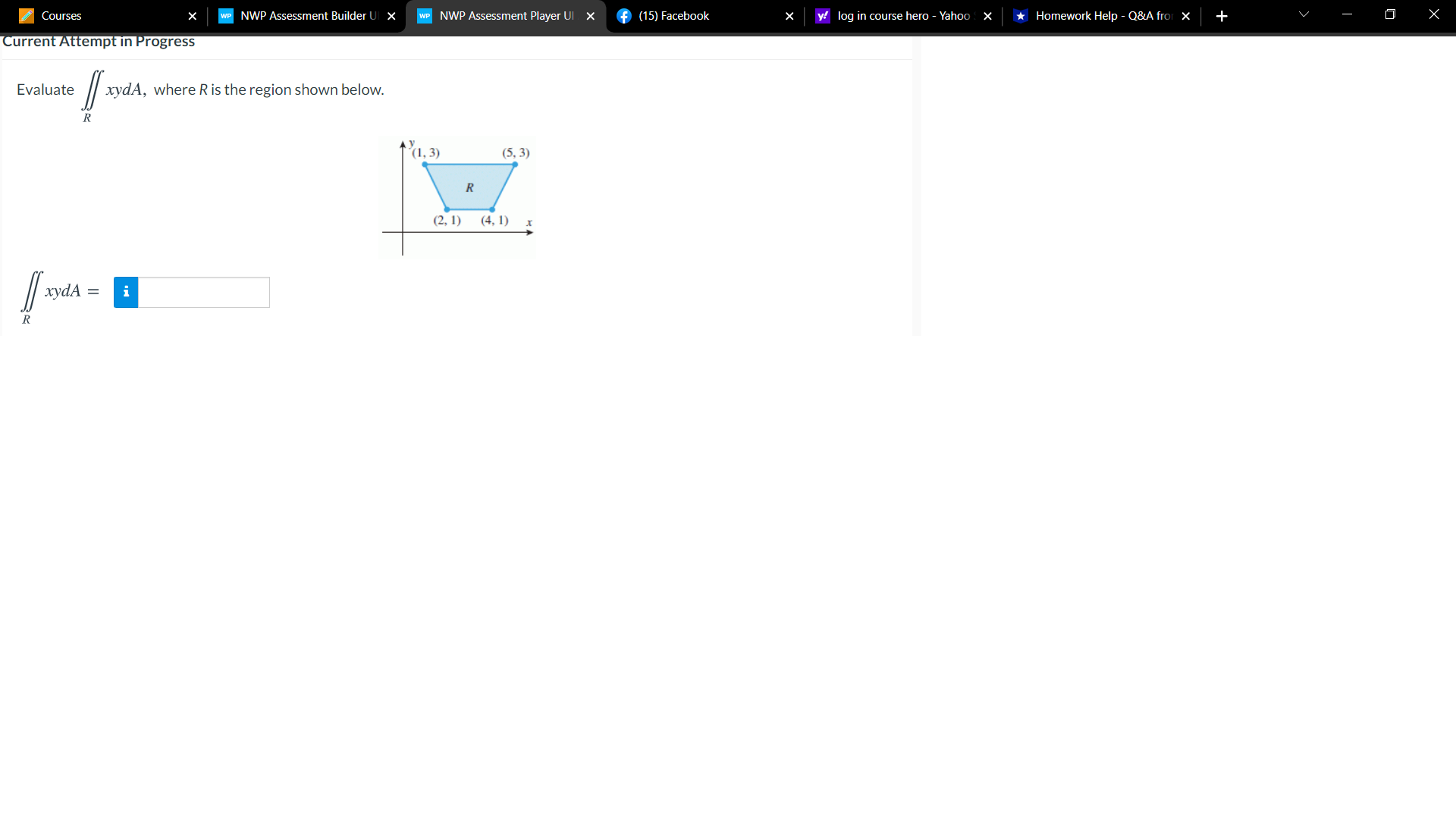Player UI x f (15) Facebook X log in course hero -