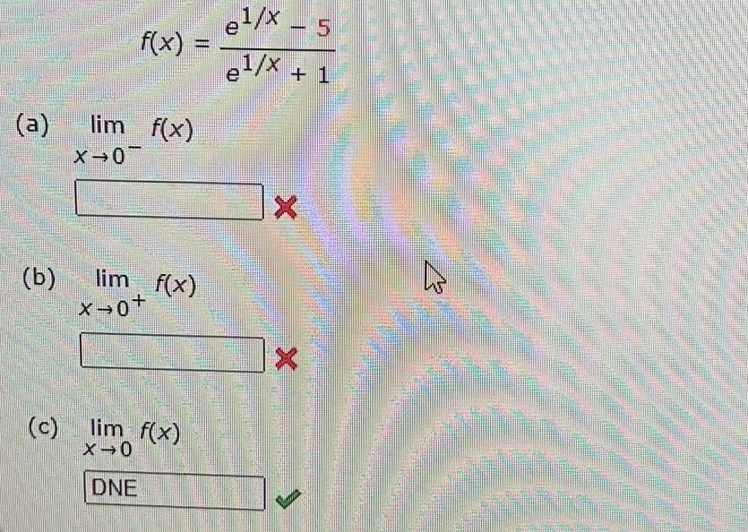 Use the graph of the function fto state the value of