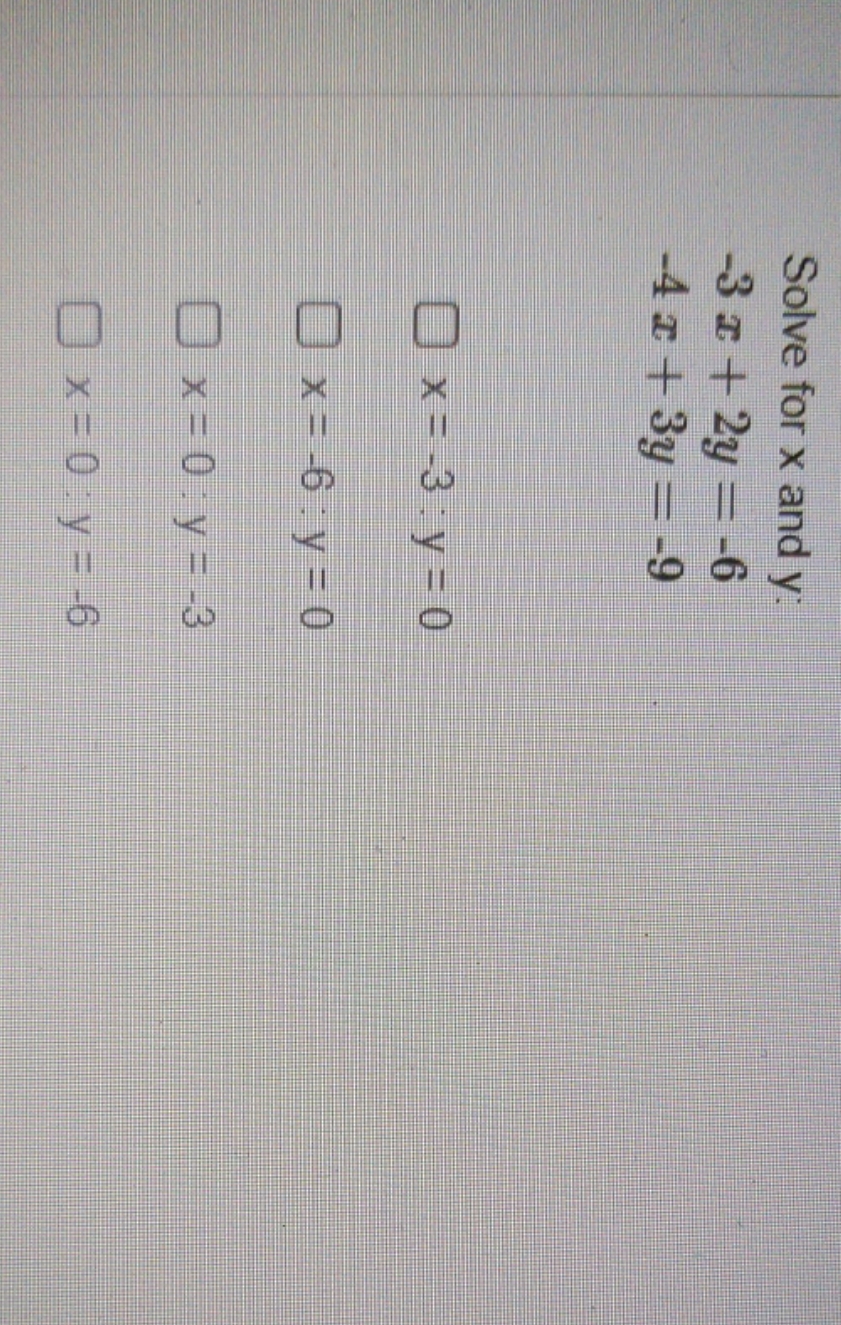  please explain answer if possible, thank you. Solve for x and