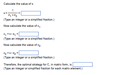 game with the following payoff matrix. 2 6 12 10 Write the