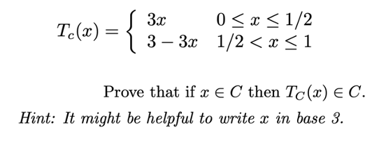 1/2 3-3T 1/2 < x s 1 Prove that if G C