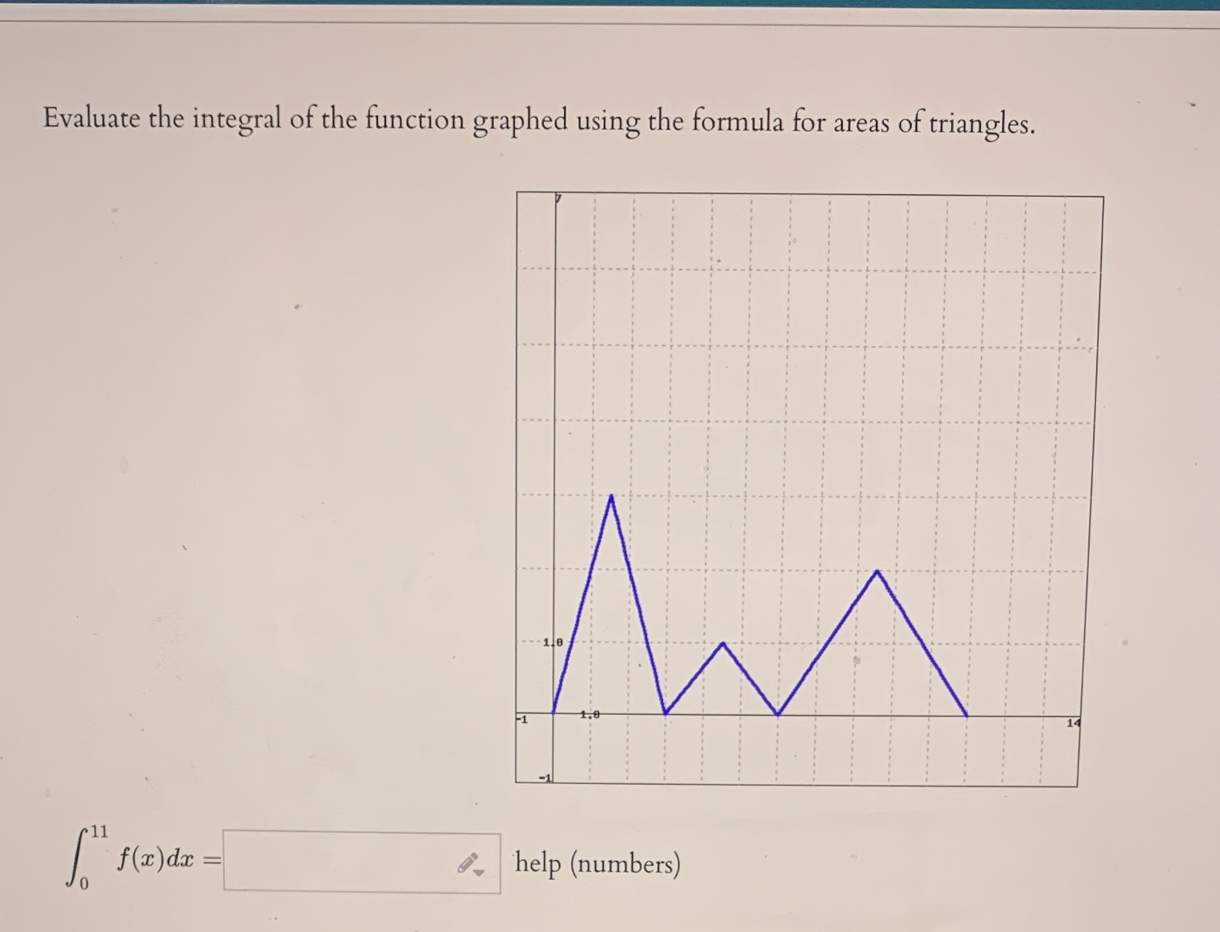 areas of triangles. - .. . -18 1.0 (" fla)da help (numbers)
