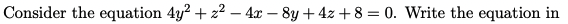 \fstandard form (as indicated in Table 13.1), then classify the surface
