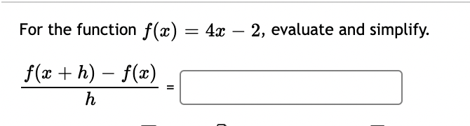 f(:n) = 5a,- 1, evaluate and simplify the expressions below. See special