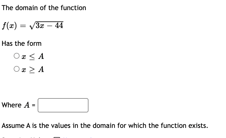 see an endpoint, assume that the graph continues forever in the same
