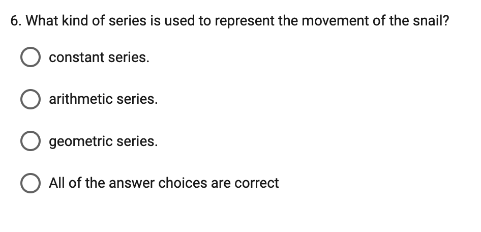 a constant. 0 it is any non-constant sequence of numbers. 0 None
