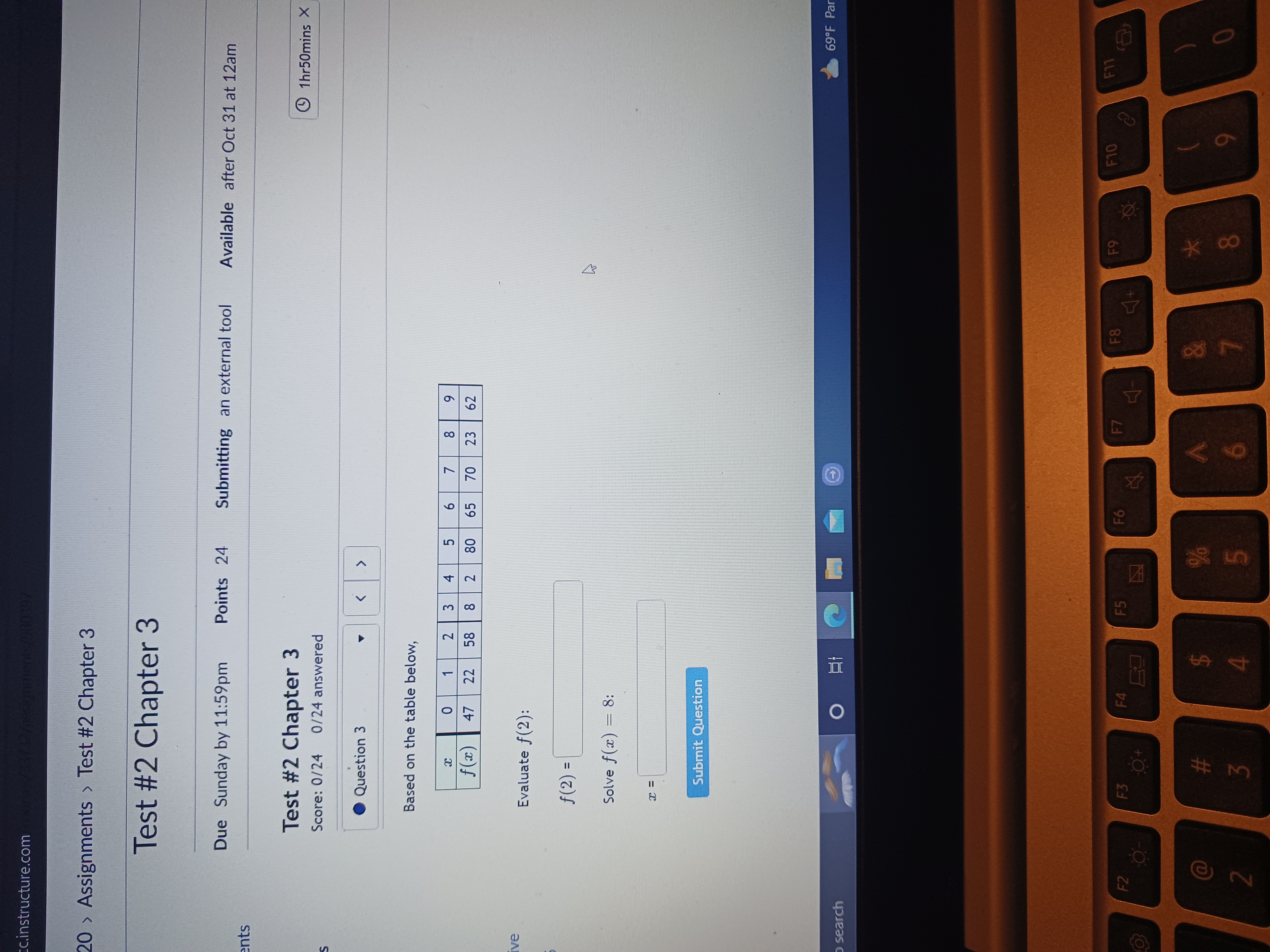 Chapter 3 Due Sunday by 11:59pm Points 24 Submitting an external tool
