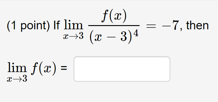 and find that its value is (1 point) Consider the functions W