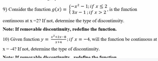 (x) = is the function (3x - 1 ; if x> 2