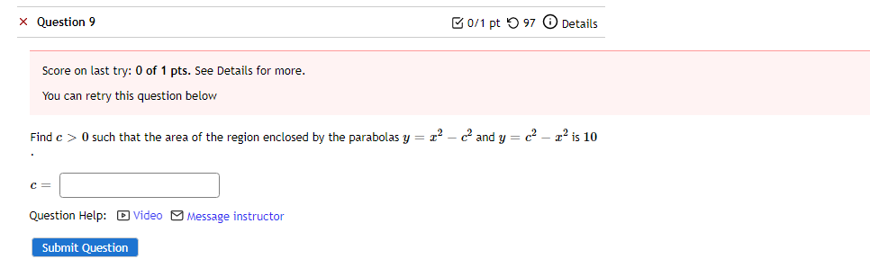 it Question 9 E.' 0:1 pt '0 9? G) Details Score