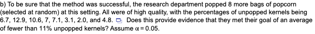 drug. What is the null hypothesis the company will use? . .
