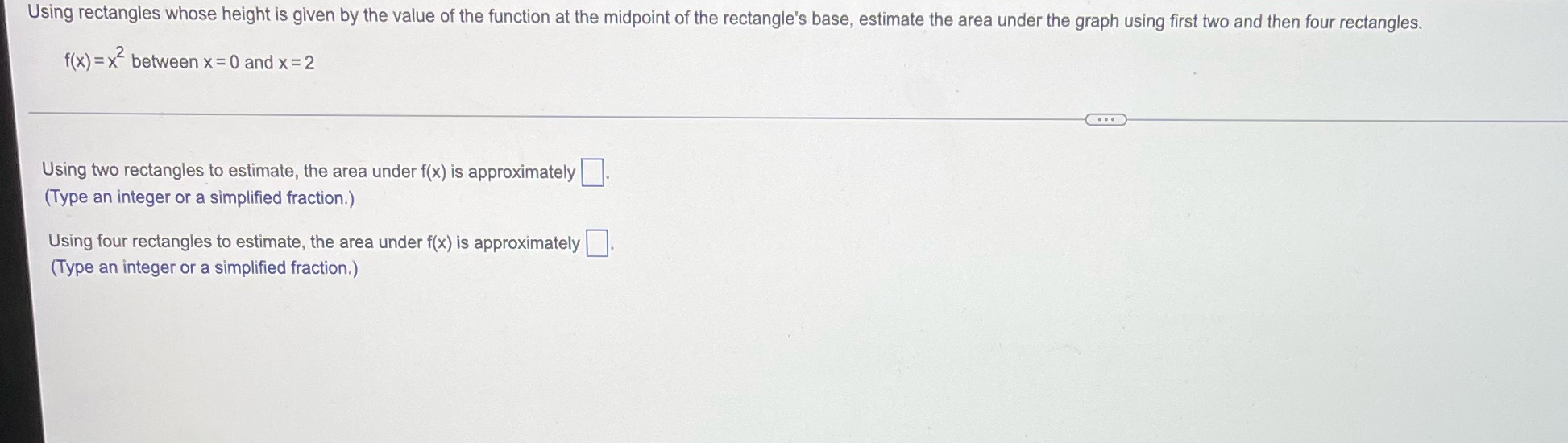  Using rectangles whose height is given by the value of the