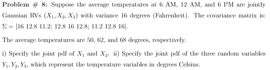 and (j PM are jointly Gaussian RVs (Xl, X2, XN) with variance