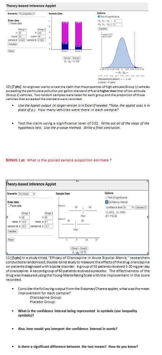 Test of significance Enter data Paste data H, m1 1 2 1