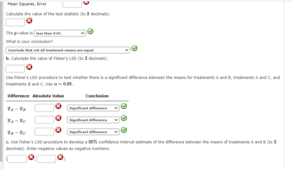 Treatment Treatment Treatment A B C 32 4? 34 30 46 33"