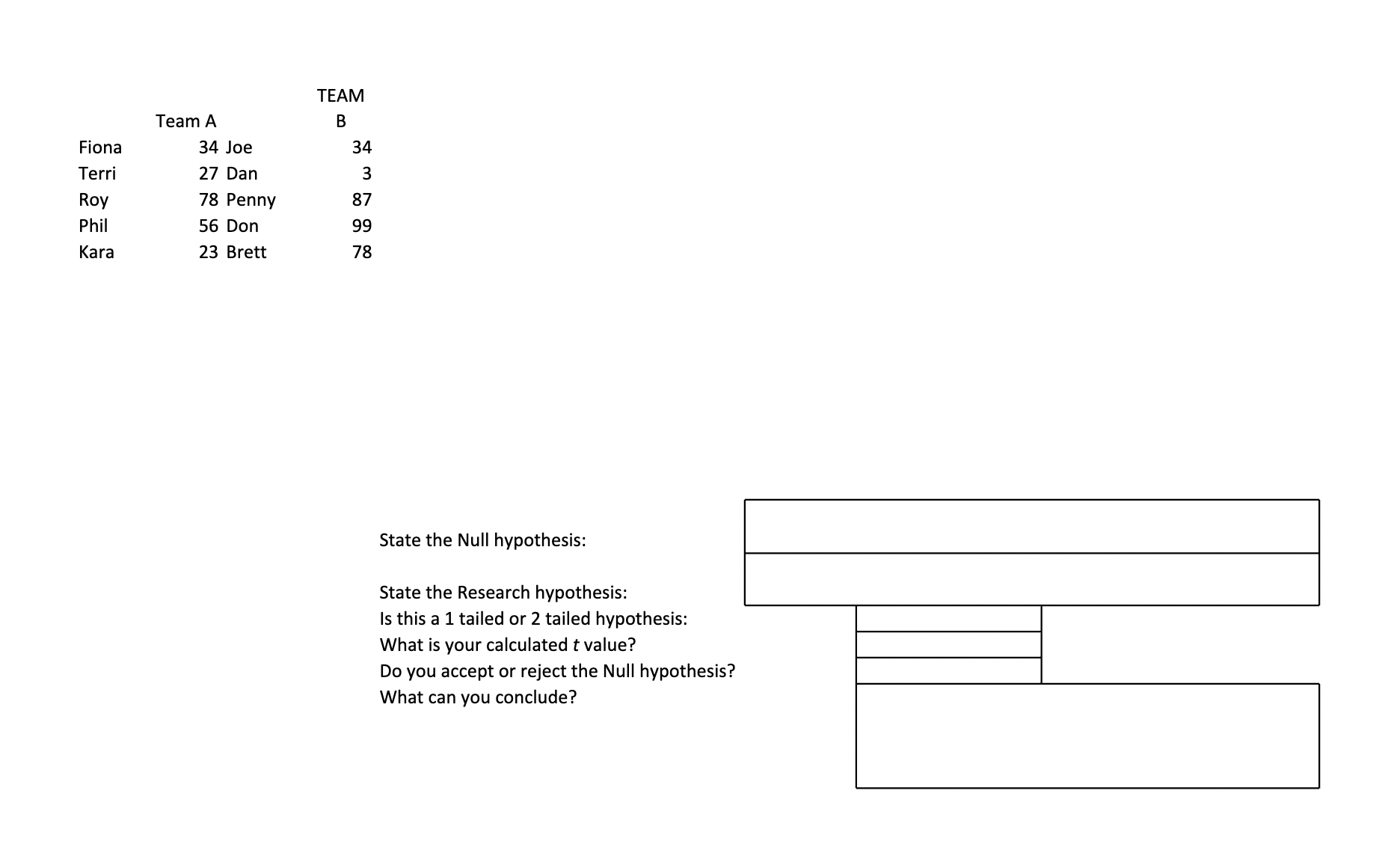 this a 1 tailed or 2 tailed hypothesis: Do you accept or