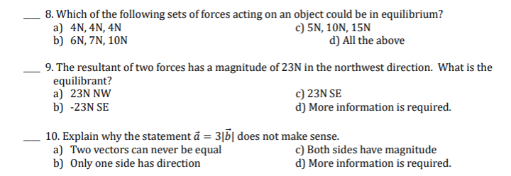 the same direction of A would be: a ) AA C) -