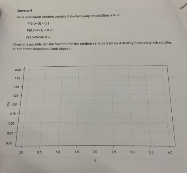 pls answer with clear explanations Exerc Exercise 6 For a continuous