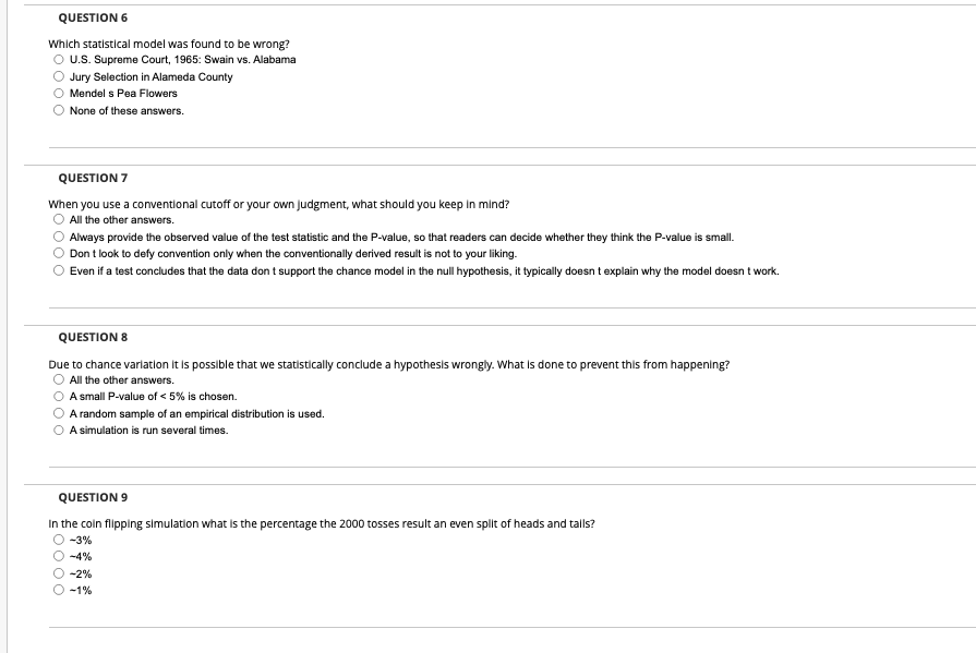 U.S. Supreme Court, 1965: Swain vs. Alabama O Jury Selection in Alameda