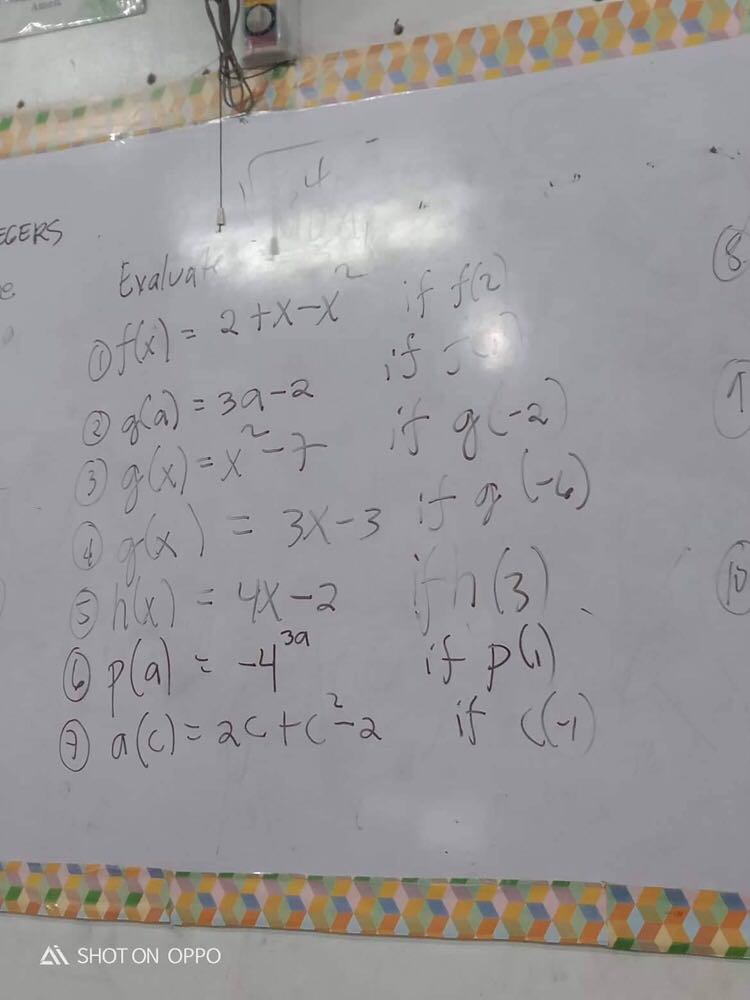 g( - 2 4 g (x ) = 3X- 3 if of