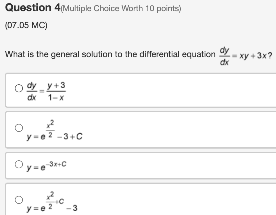 3 y OI O II O Both O NeitherQuestion 2(Multiple Choice Worth