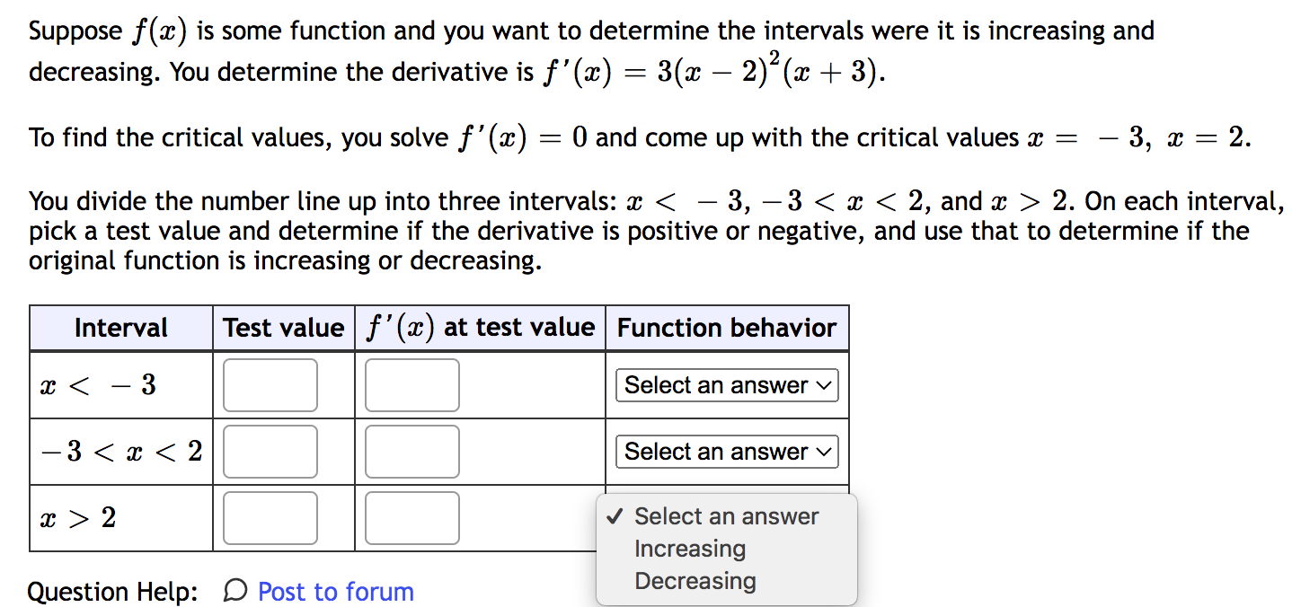interval. By the Mean Value Theorem, we know there exists a c