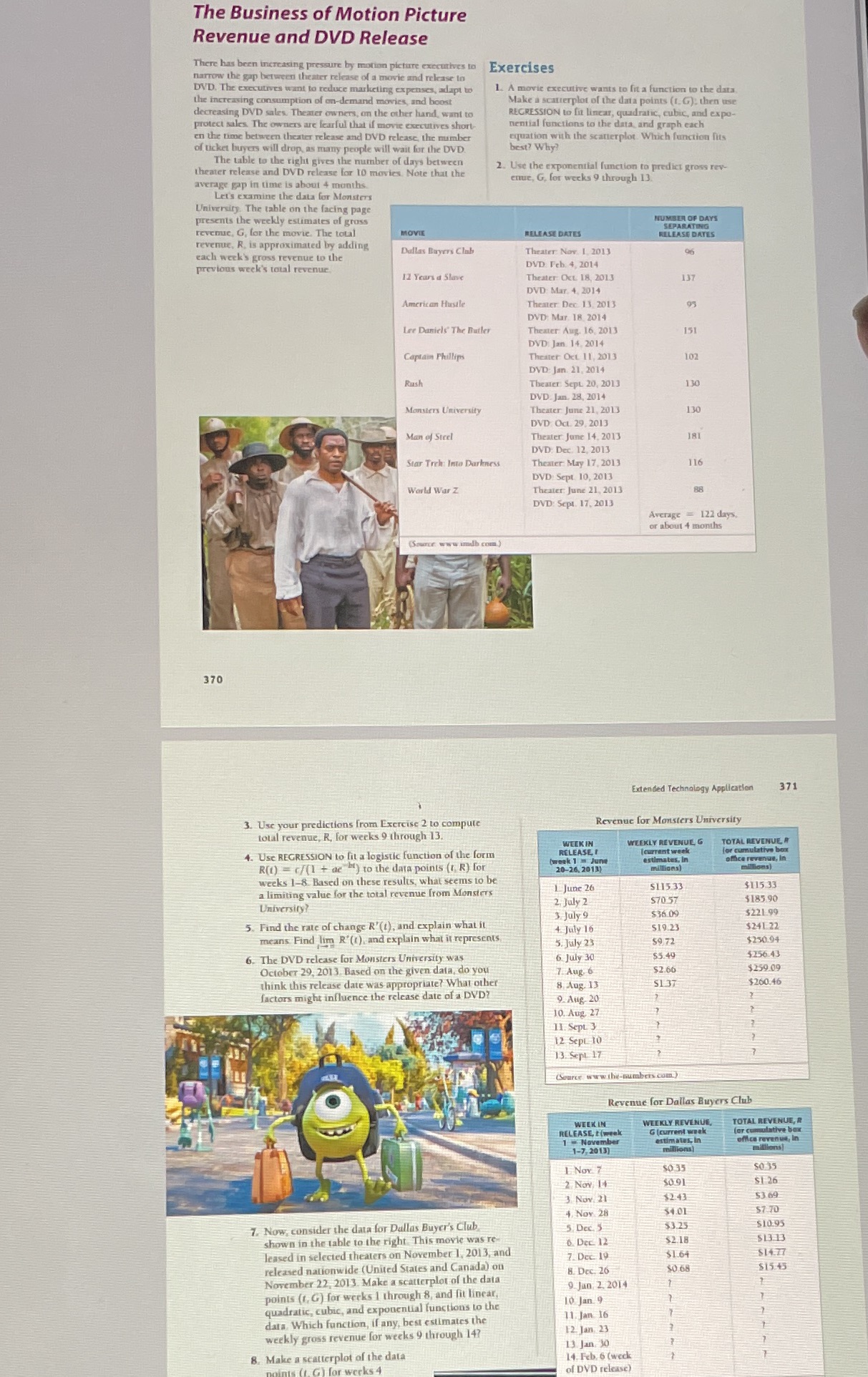 I need help on question 1 and 2 only. The Business