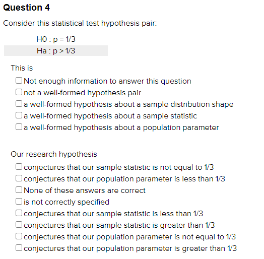 [:1 conjectures that our sample statistic is less than 1ND C] None