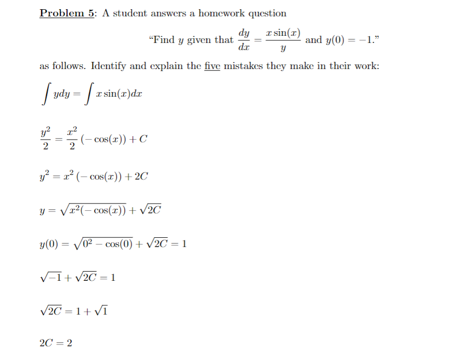 | d.x.(- cos(x)) + C 12 = 1' (- cos(x)) + 20
