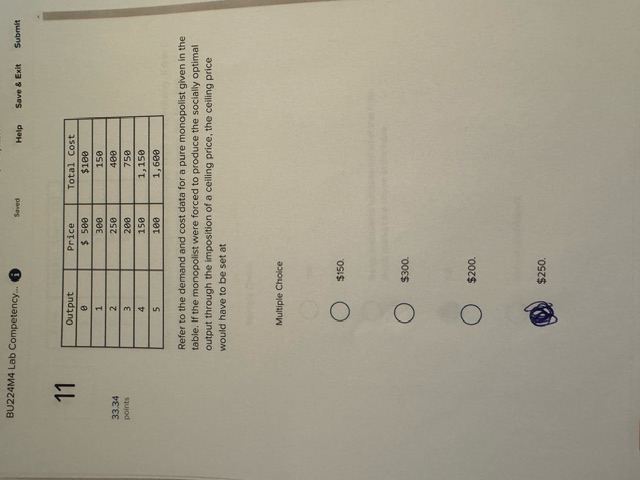 Competency.. @ Help Save & Exit Submit 2 Which of the following