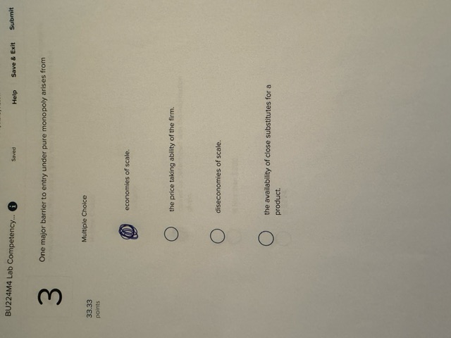 & Exit Submit 12 Firm Market Share (*) A 25 B 20