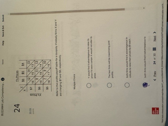 table is Multiple Choice O 30 percent O indeterminate since we don't