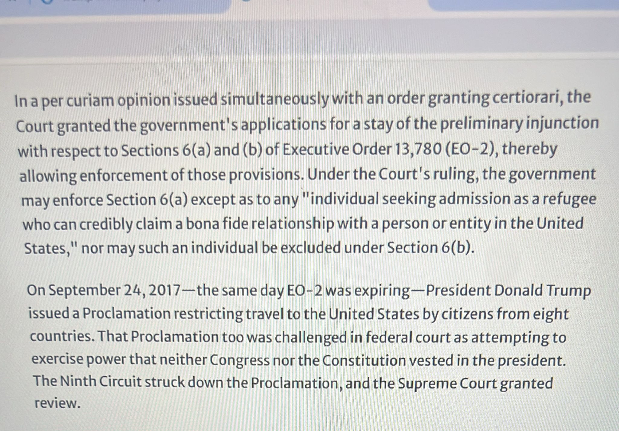 was the court's ruling?Were their dissenting opinions? (and what did they argue?)